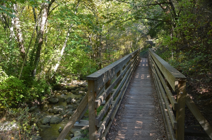 bridge over Ashland Creek in Lithia Park